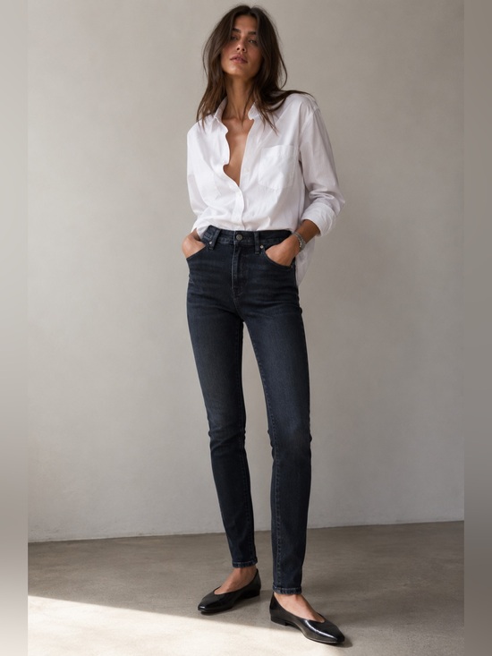 Denim - Liverpool Los Angeles ECO Logical Skinny Jeans Sustainable High-Rise Denim 26/2